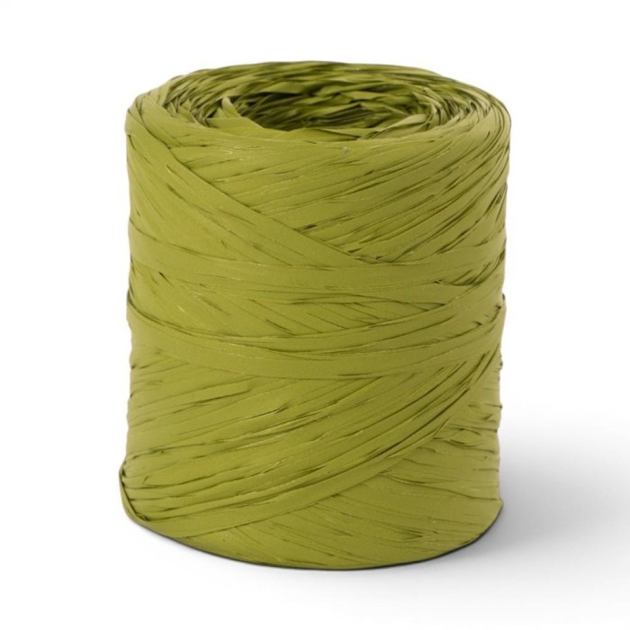 RAFFIA SPOLETTE 15MMX200M VERDE MILITARE